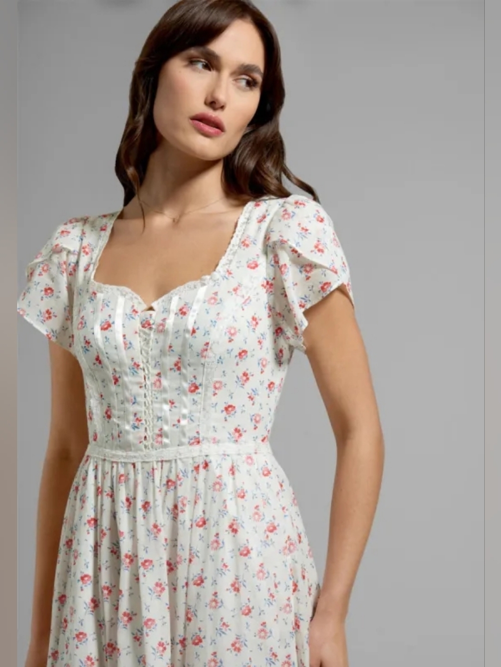 GUNNE SAX for ModCloth Pure Poetry Maxi Dress Size 16 (See Measurements) - Picture 2 of 13